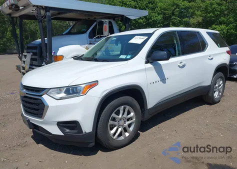 2018 Chevrolet Traverse Ls z USA, uszkodzony, nr VIN 1GNEVFKW9JJ284484